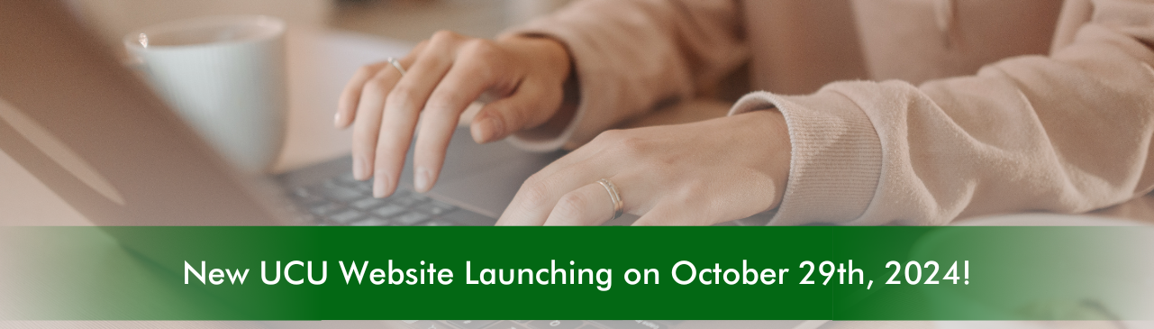 New UCU website launching on October 29, 2024